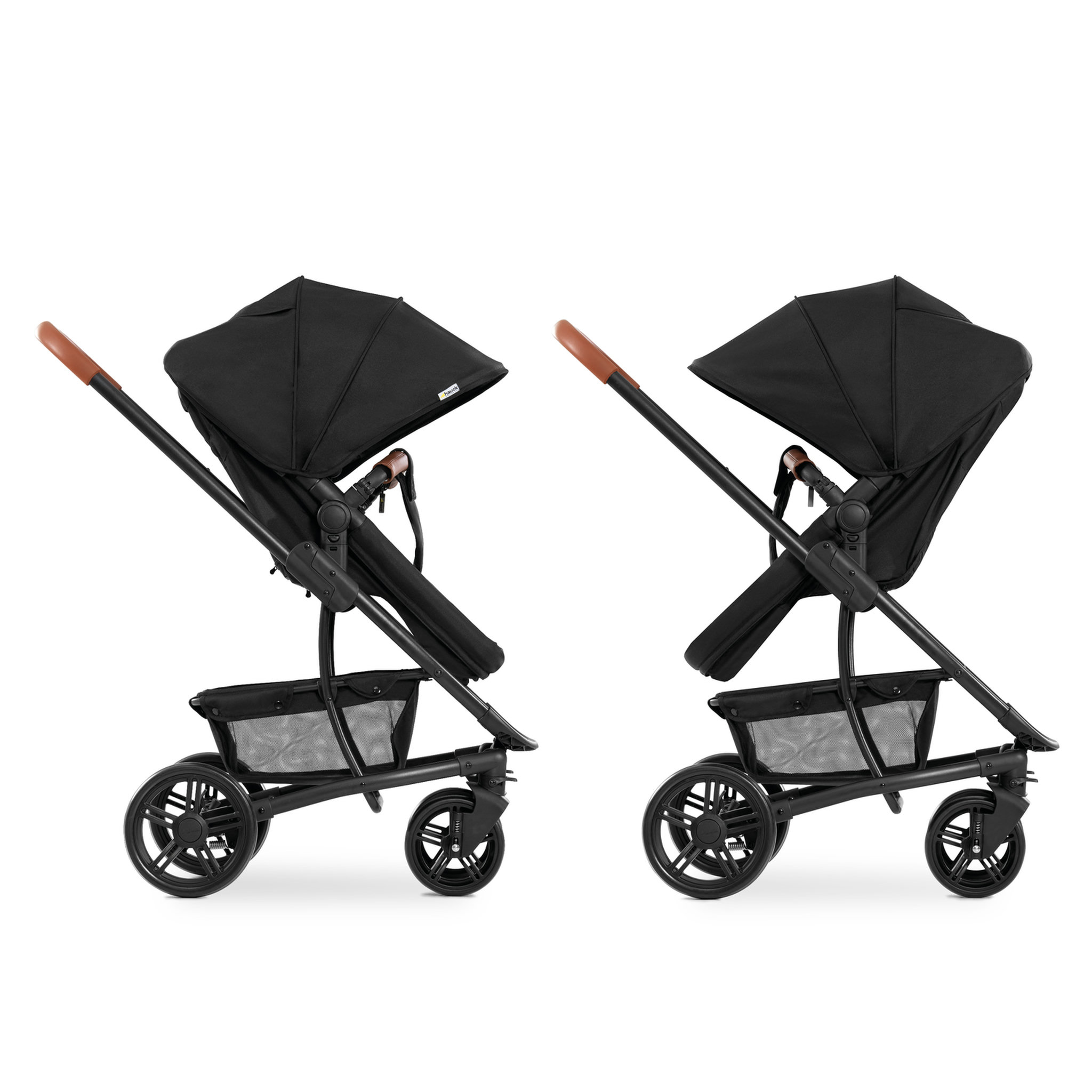 Voir la diapositive 7 : HAUCK Poussette combinée Pacific 4 Shop N Drive - Caviar