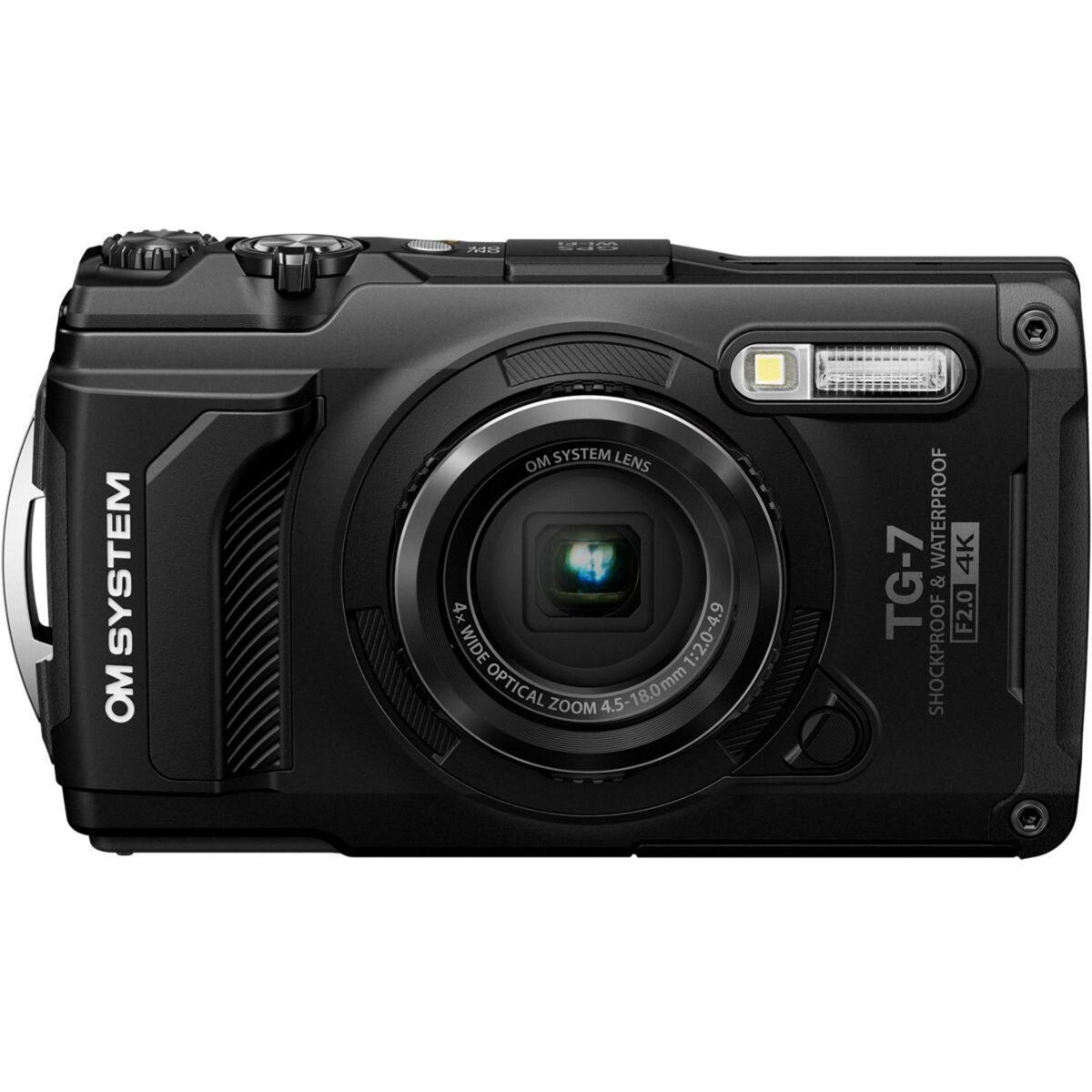 Olympus Appareil photo Compact TG7 Black pas cher Auchan.fr