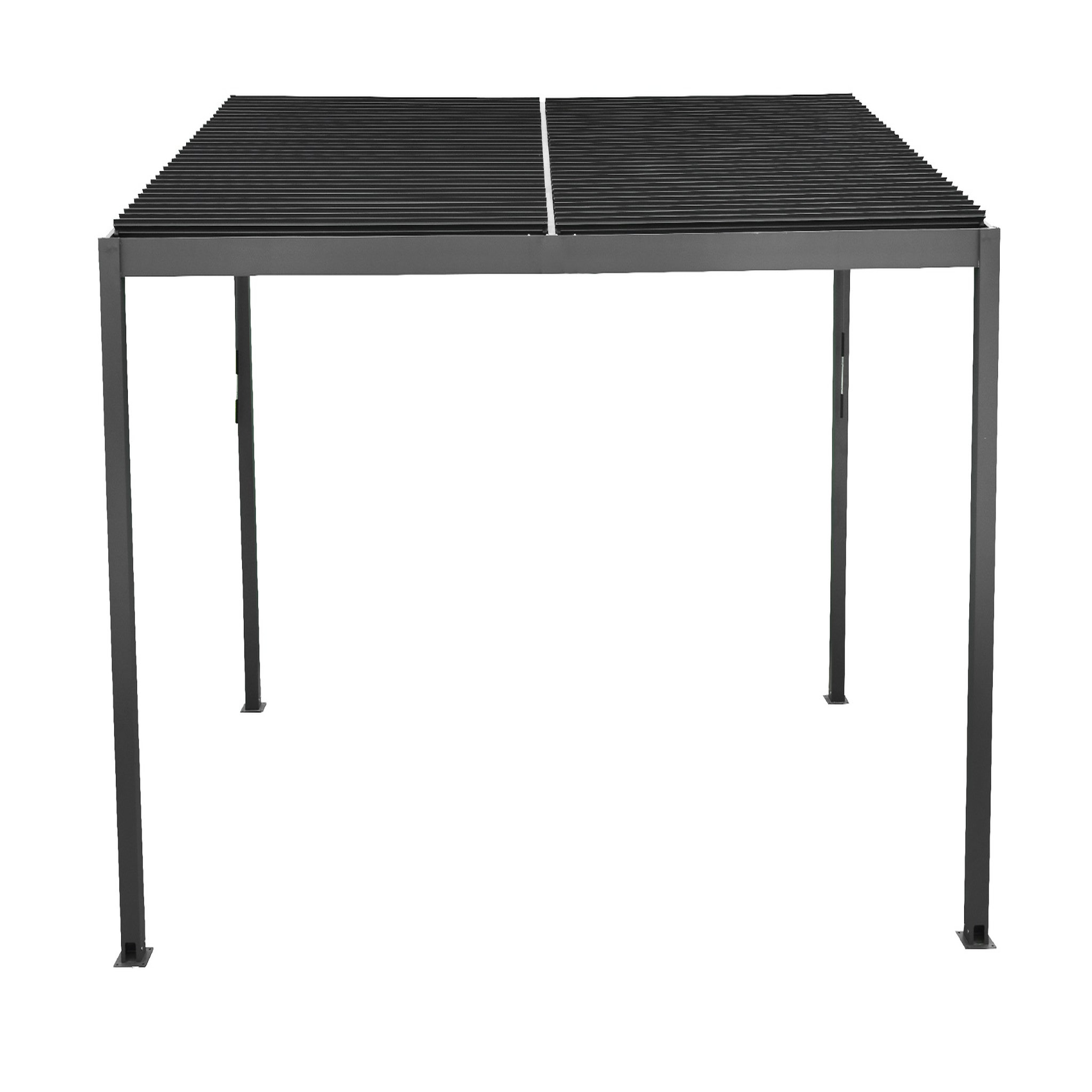 Voir la diapositive 8 : DCB GARDEN Pergola bioclimatique à lames orientables aluminium TRAMONTO