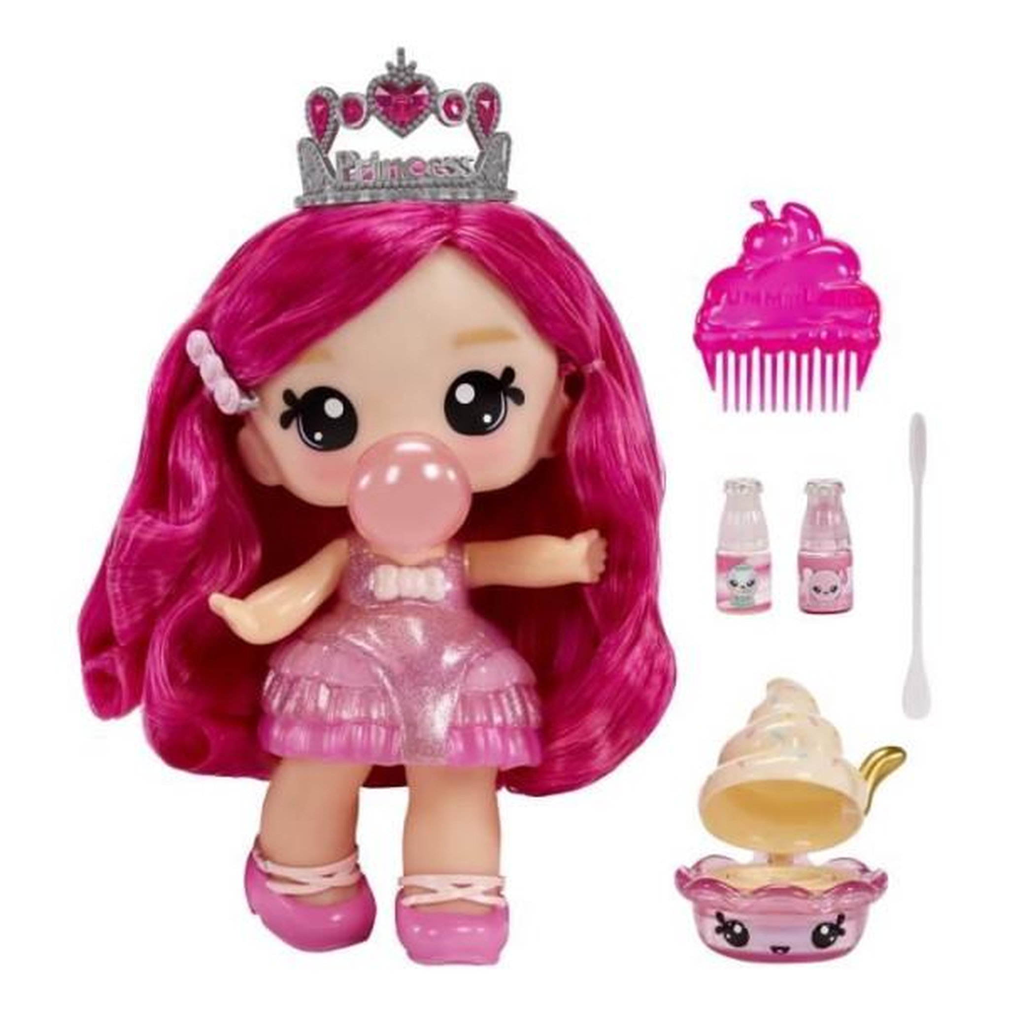 Voir la diapositive 5 : L.O.L. SURPRISE! Yummiland - 1 poupée 10 cm et un gloss pailleté a créer - Bianca - Goût Chewing Gum - Des 4ans