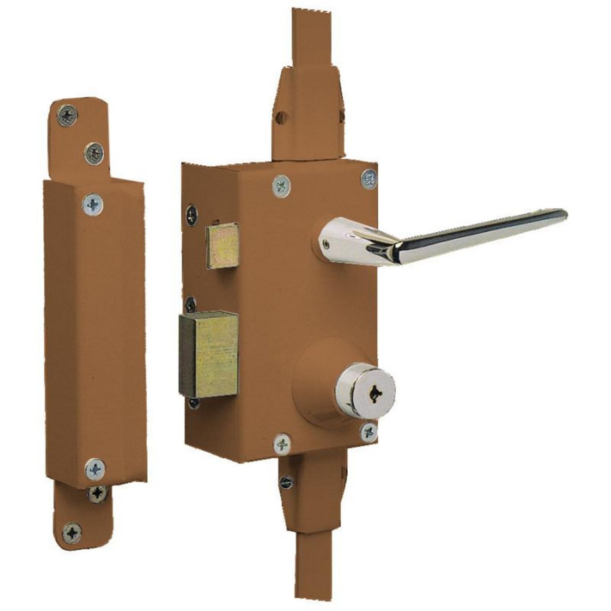 BRICARD Mécanisme 3 points vertical fouillot sans bille brun gauche BRICARD 1101022