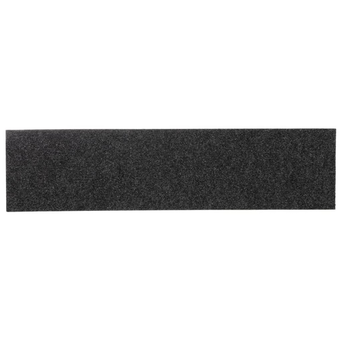 VIDAXL Tapis d'escalier autocollants rectangulaire 15 pcs 76x20 cm