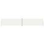 Voir la diapositive 2 : VIDAXL Auvent lateral retractable Creme 220x1200 cm