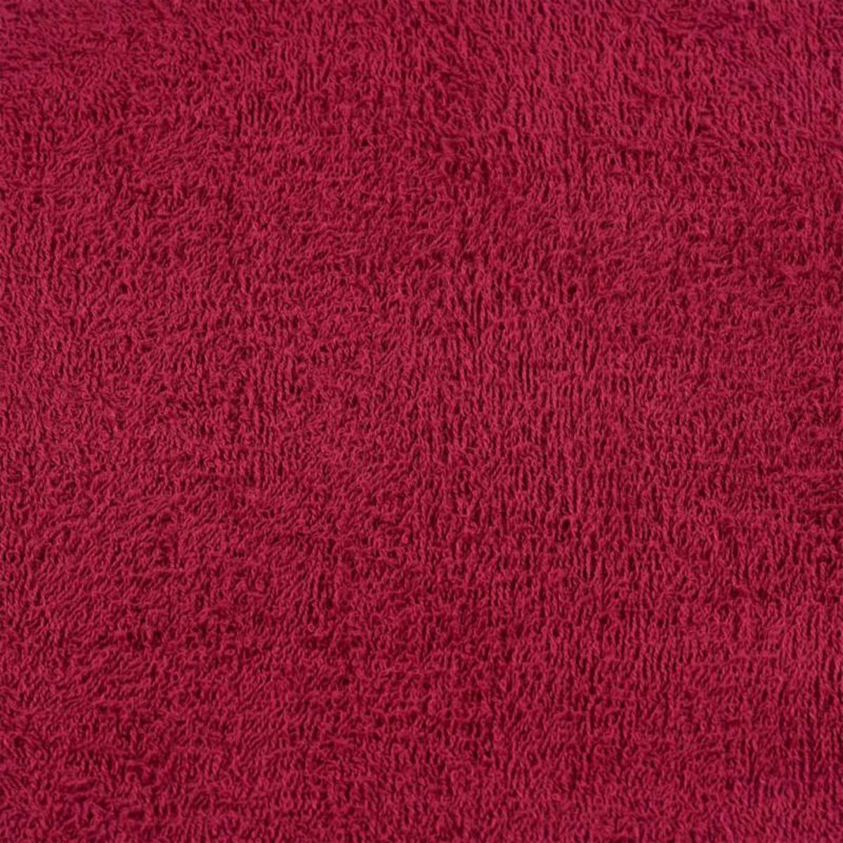 VIDAXL Serviettes d invité 10pcs bordeaux 30x50 cm 360 g m² 100% coton