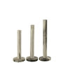 Voir la diapositive 2 : Paris Prix Lot de 3 Chandeliers en Marbre  Courchevel  40cm Gris Clair