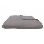 FUTURE HOME Plaid couverture polyester 130x150cm COOL. Coloris disponibles : Rouge, Gris