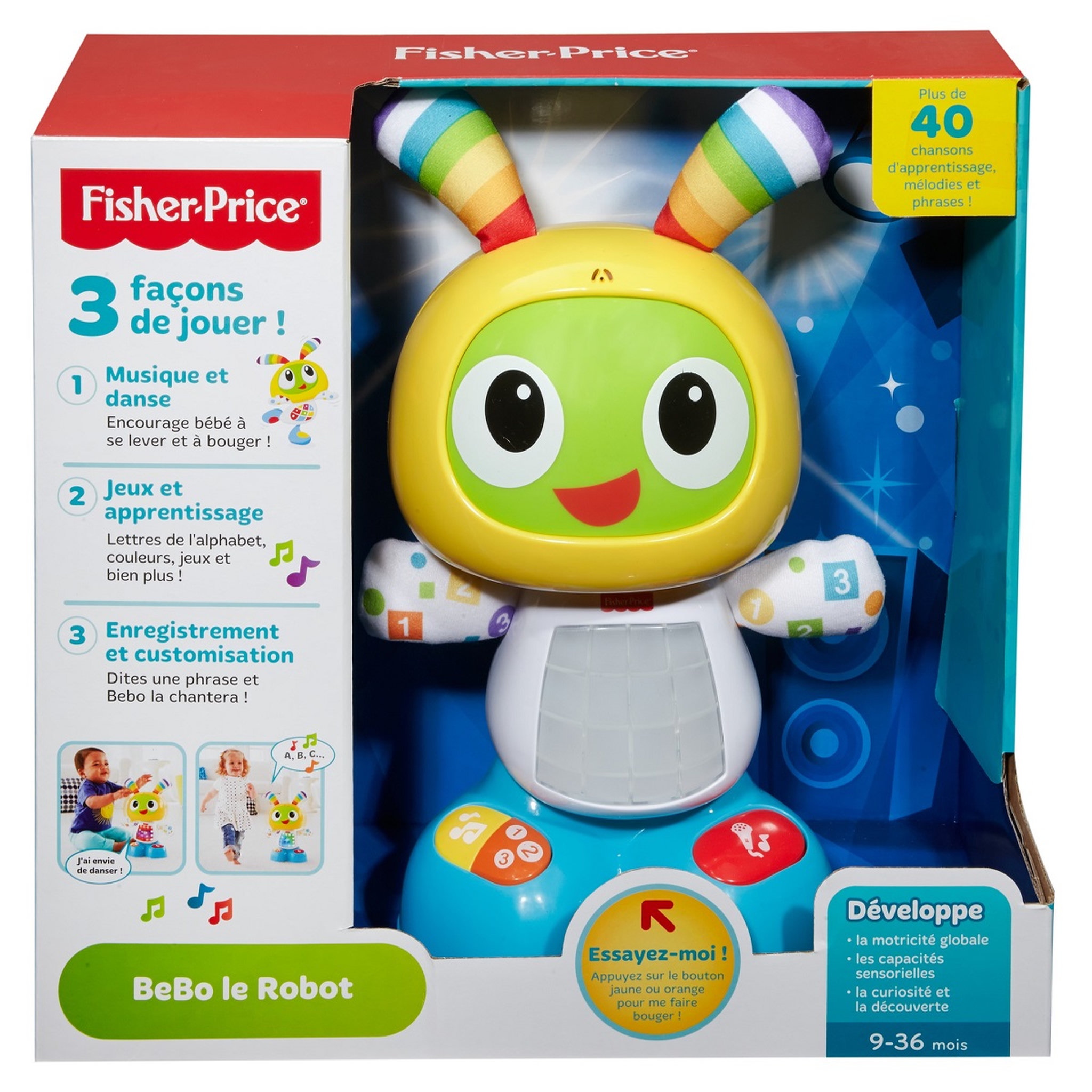 Voir la diapositive 4 : Fisher price Bebo Le Robot