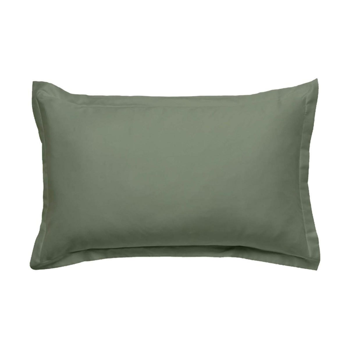 FUTURE HOME Taie d'oreiller en coton 57 fils unie
