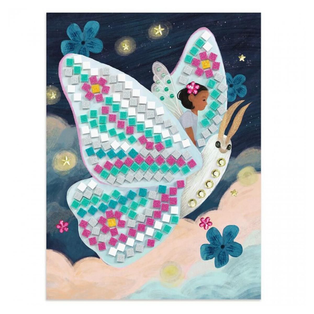 Djeco Kit de Mozaique Le monde enchante