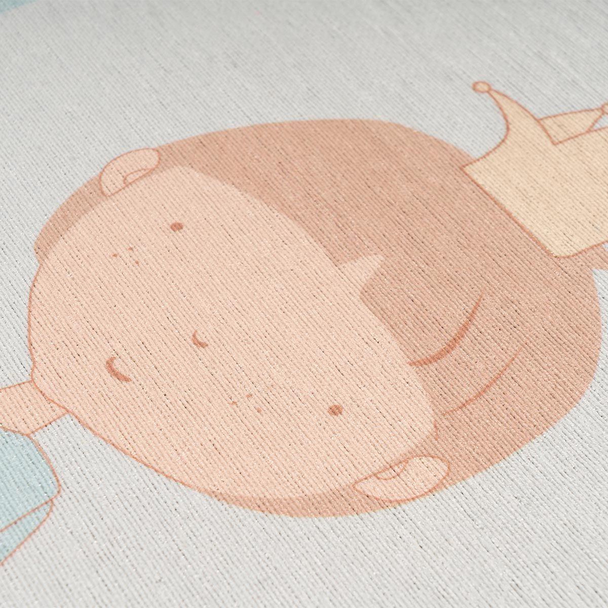 Voir la diapositive 3 : Paris Prix Tapis Enfant Imprimé  Bambini V  Menthe