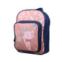 Voir la diapositive 2 : Bagtrotter Sac à dos 31 cm avec poche Lili Lou Chat Rose Bagtrotter