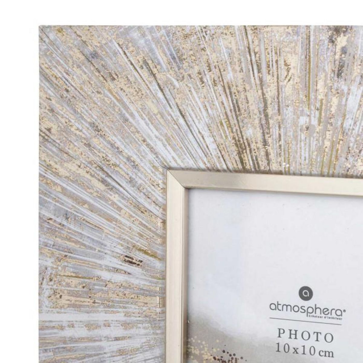 ATMOSPHERA Cadre Photo Design  Izzie  10x10cm Multicolore