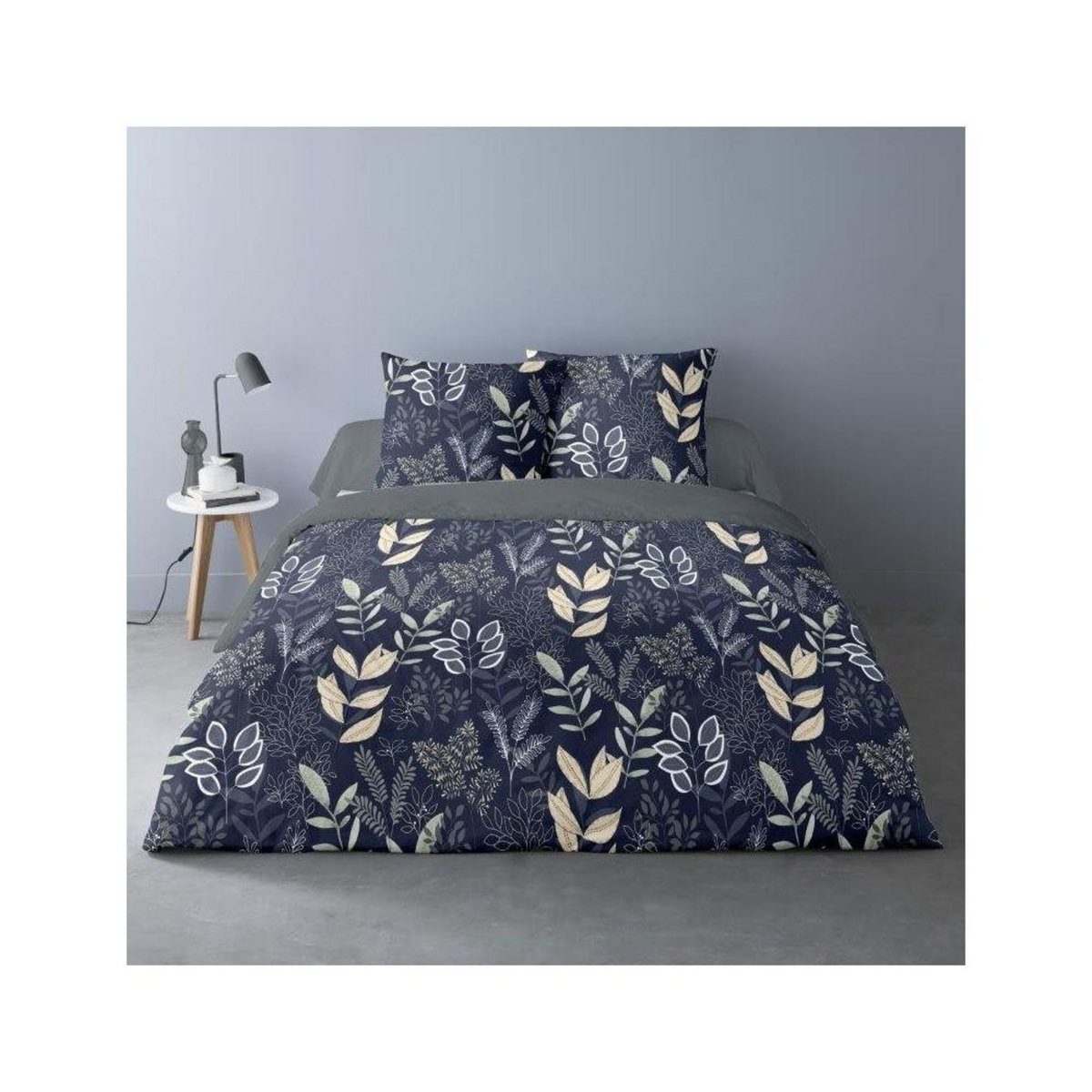 Dourev Housse de couette 240x220 GAIA + 2 taies matière Polaire