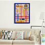 Voir la diapositive 5 : Paris Prix Tableau Imprimé  Modis II  60x80cm Multicolore