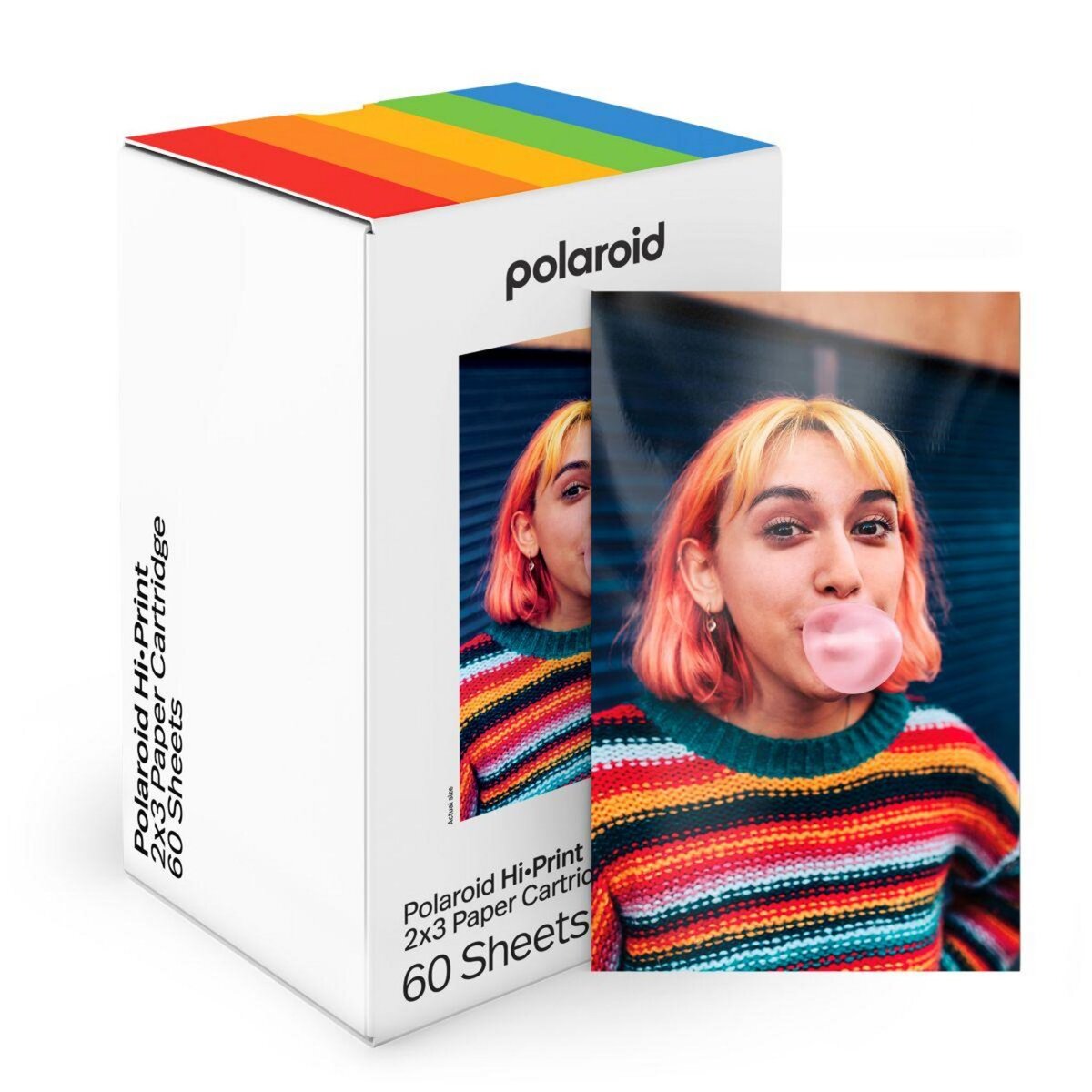 POLAROID Papier photo instantané Hi-print 2x3 Cardridge 60 feuilles