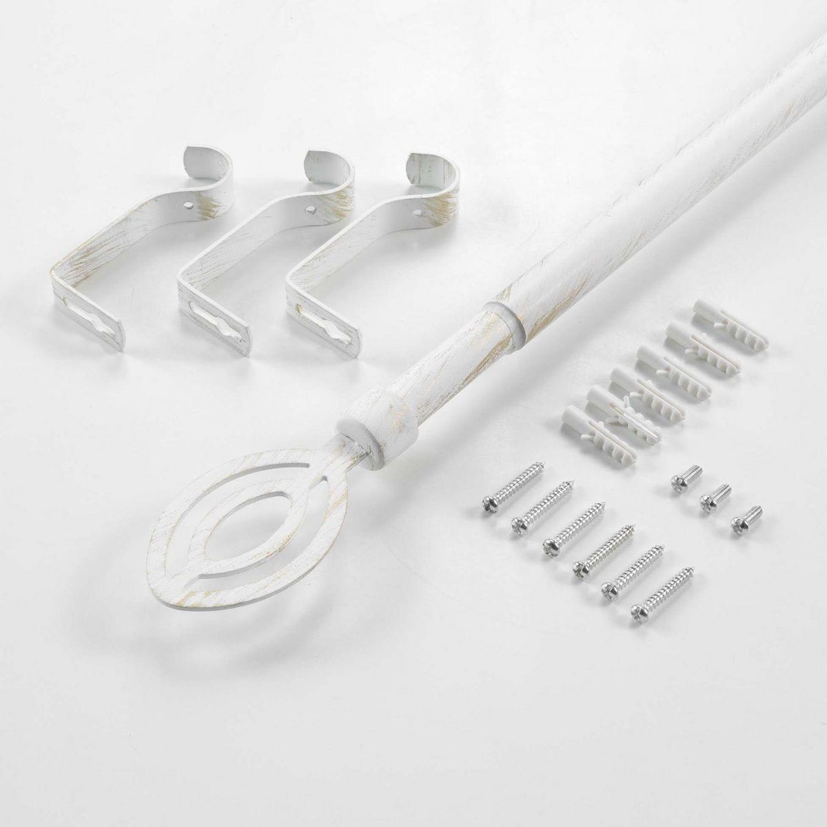 Douceur d'Intérieur Kit de tringle à rideaux extensible Ama