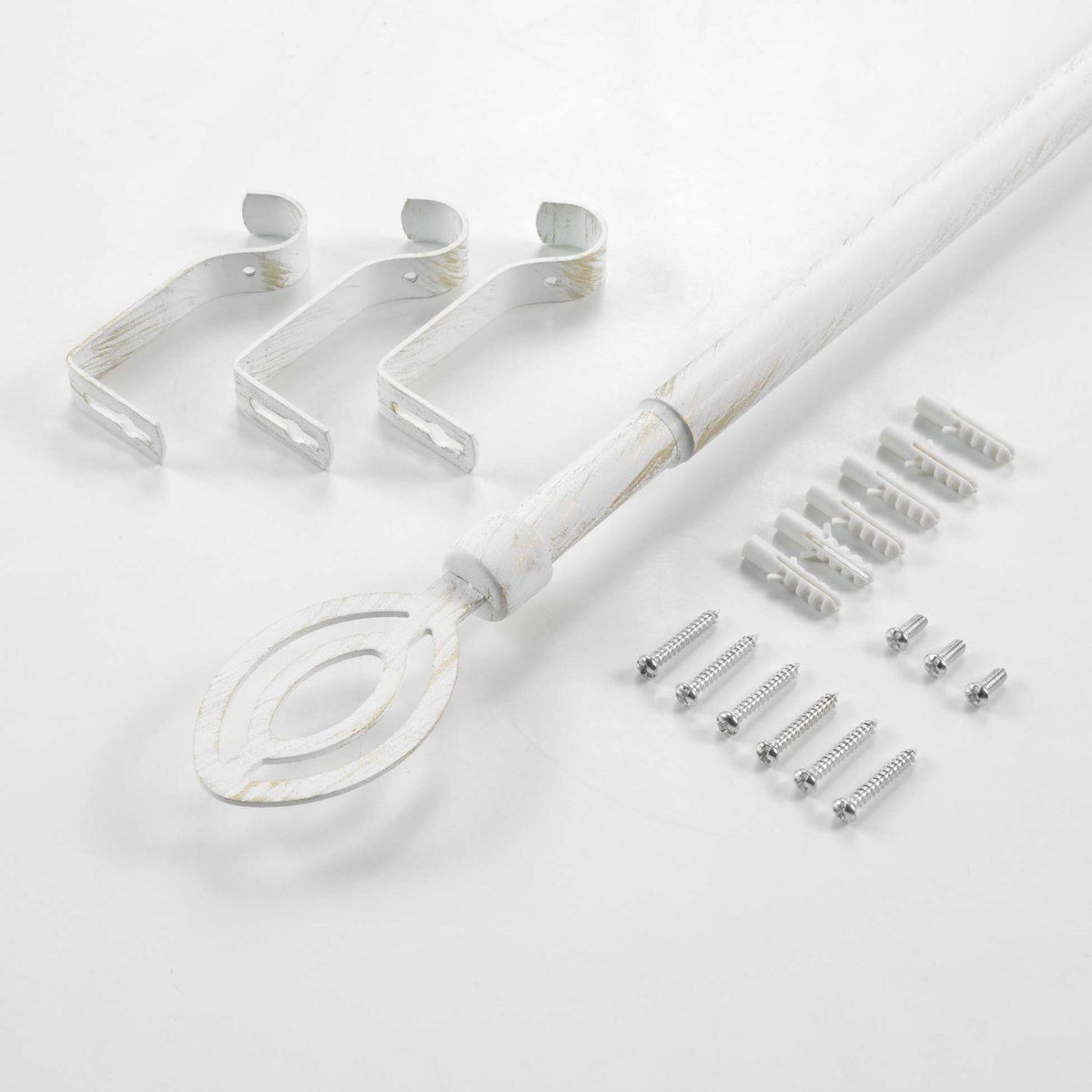 Douceur d'Intérieur Kit de tringle à rideaux extensible Ama