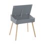 Voir la diapositive 3 : ATMOSPHERA Bureau Pupitre écolier enfant en bois JOY