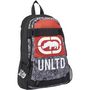 Voir la diapositive 2 : ECKO Sac à dos 1 compartiment noir et rouge TRENDY