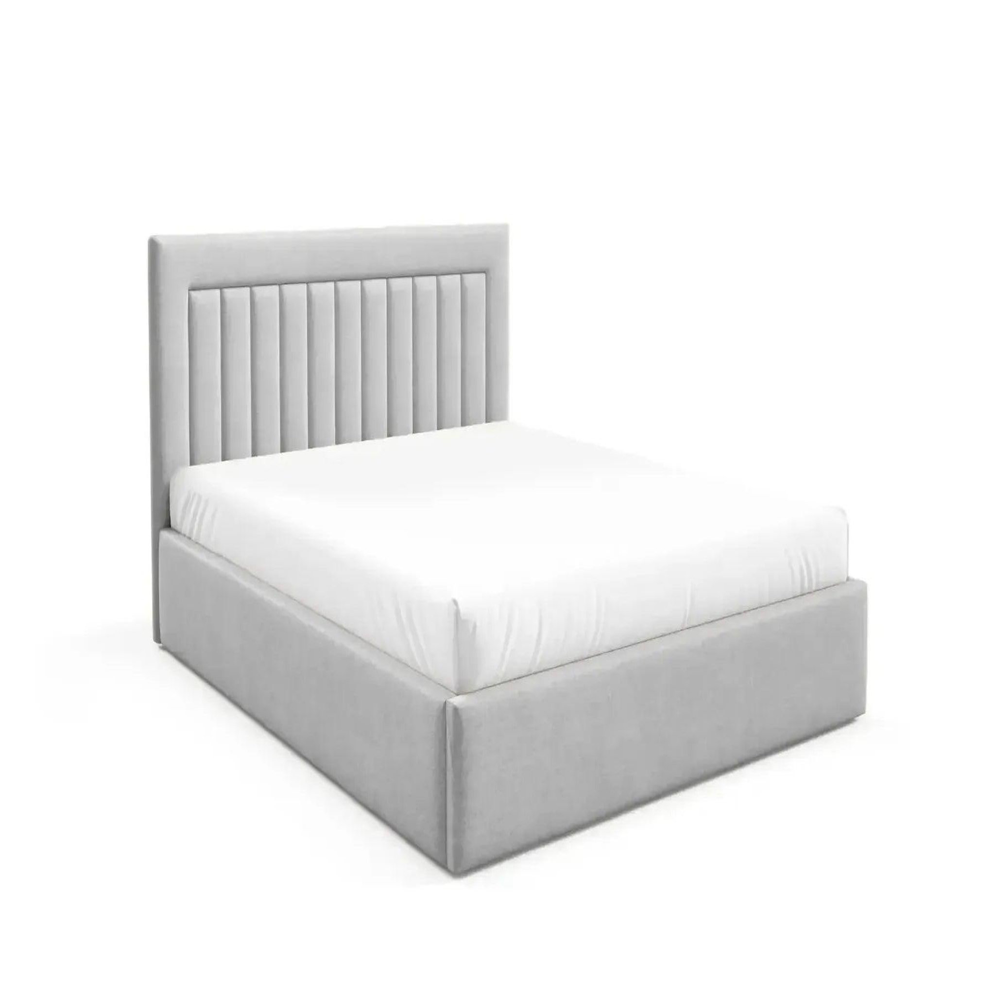 Voir la diapositive 1 : CASANOVA PARIS Camille - lit coffre tissu velours