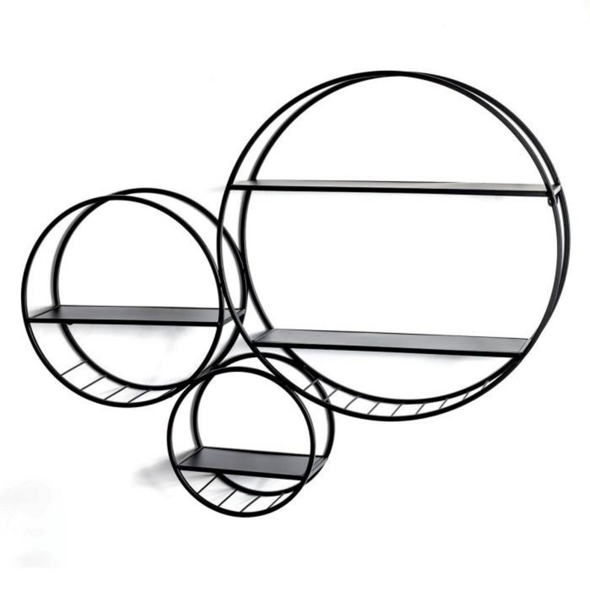 Paris Prix Étagère Murale Design  Tokyo  90cm Noir