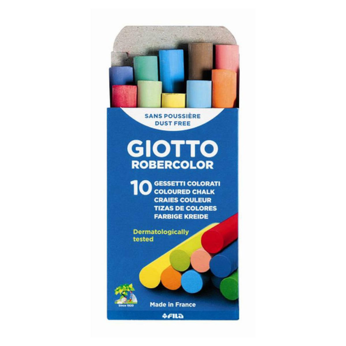 Mercier boite de petites craies de couleurs