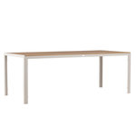 Paris Prix Table de Jardin  Break  205cm Beige & Naturel