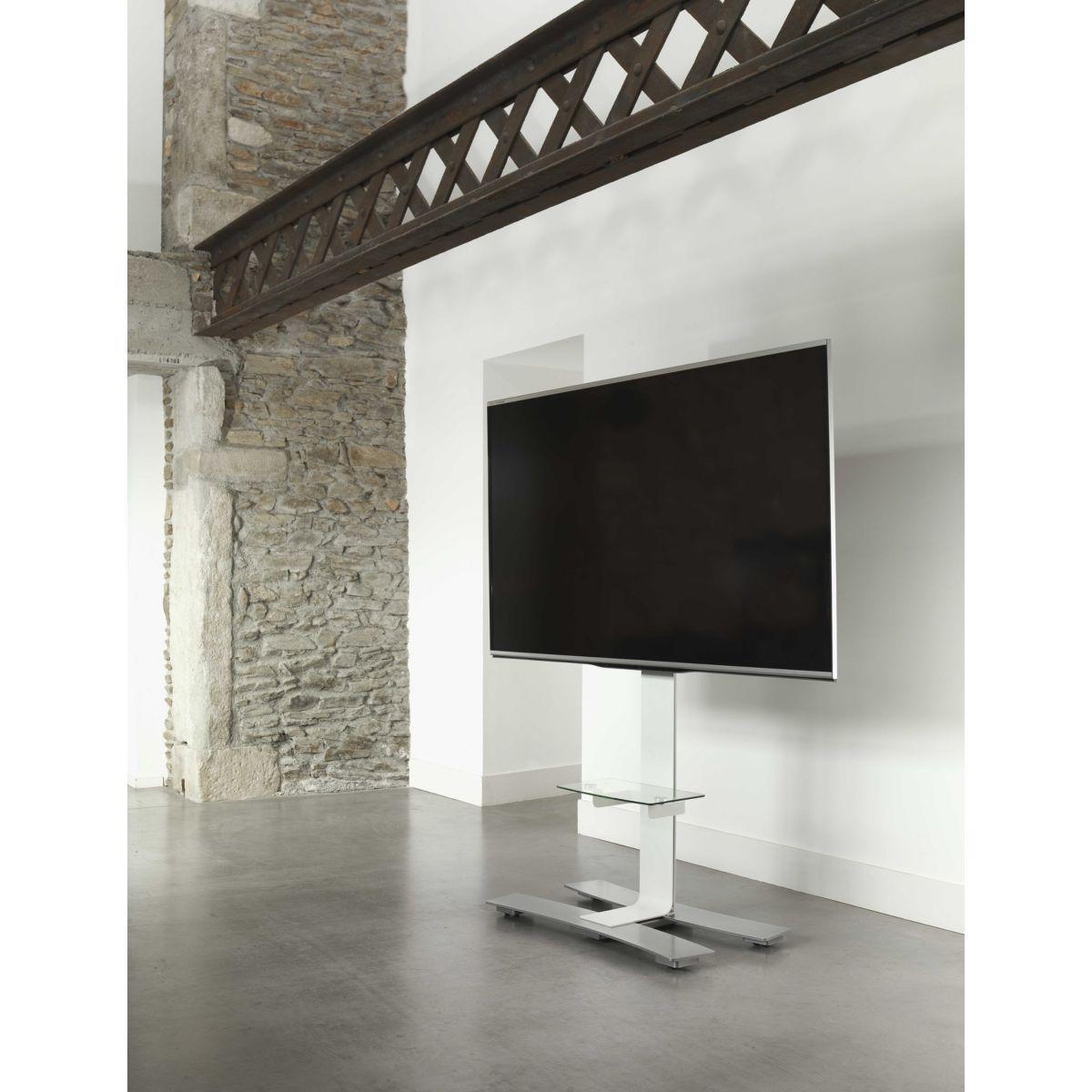 Voir la diapositive 3 : Erard Pied TV Will 1050L 30-55P blanc