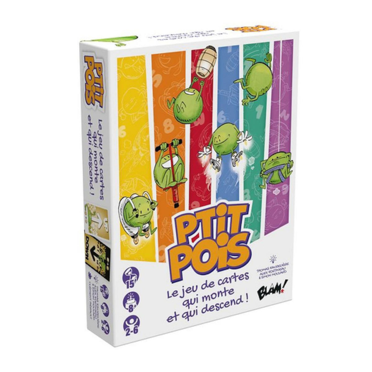 Blackrock Editions PTIT POIS 15 min Jeu de cartes