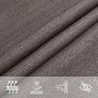 Voir la diapositive 5 : VIDAXL Voile d'ombrage 160 g/m^2 Anthracite 4/5x3 m PEHD