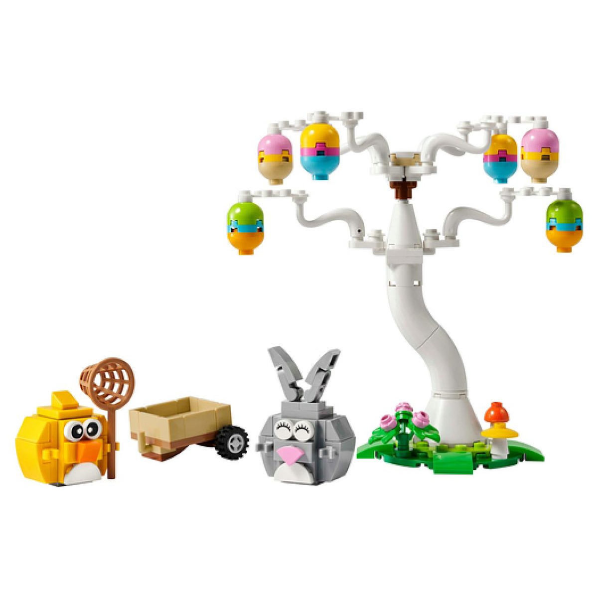 LEGO 40808 Le lapin de Pâques et la chasse aux œufs ® Iconic