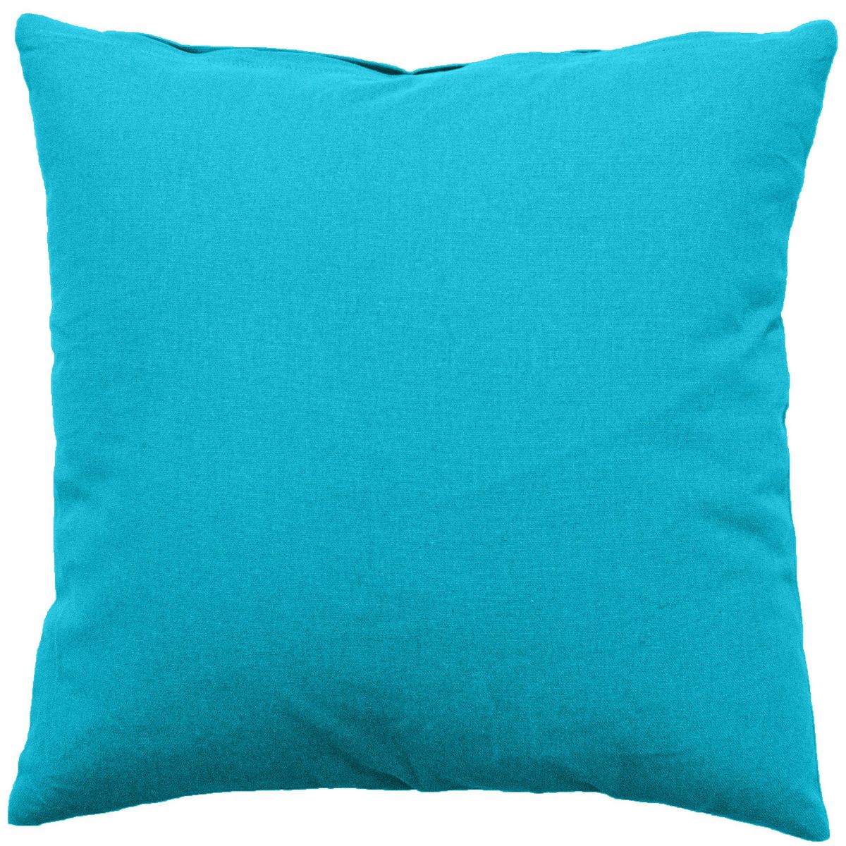TOILINUX Coussin uni effet Bachette déhoussable - 60 x 60 cm