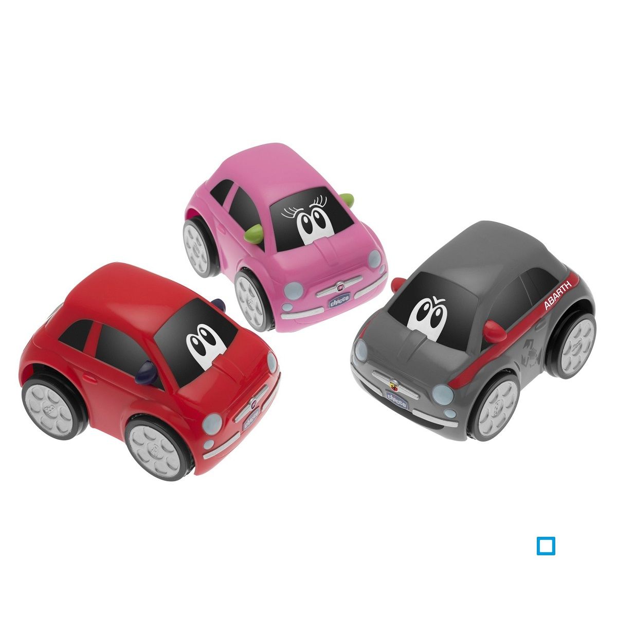 CHICCO Voiture Fiat 500 avec système Turbo Touch