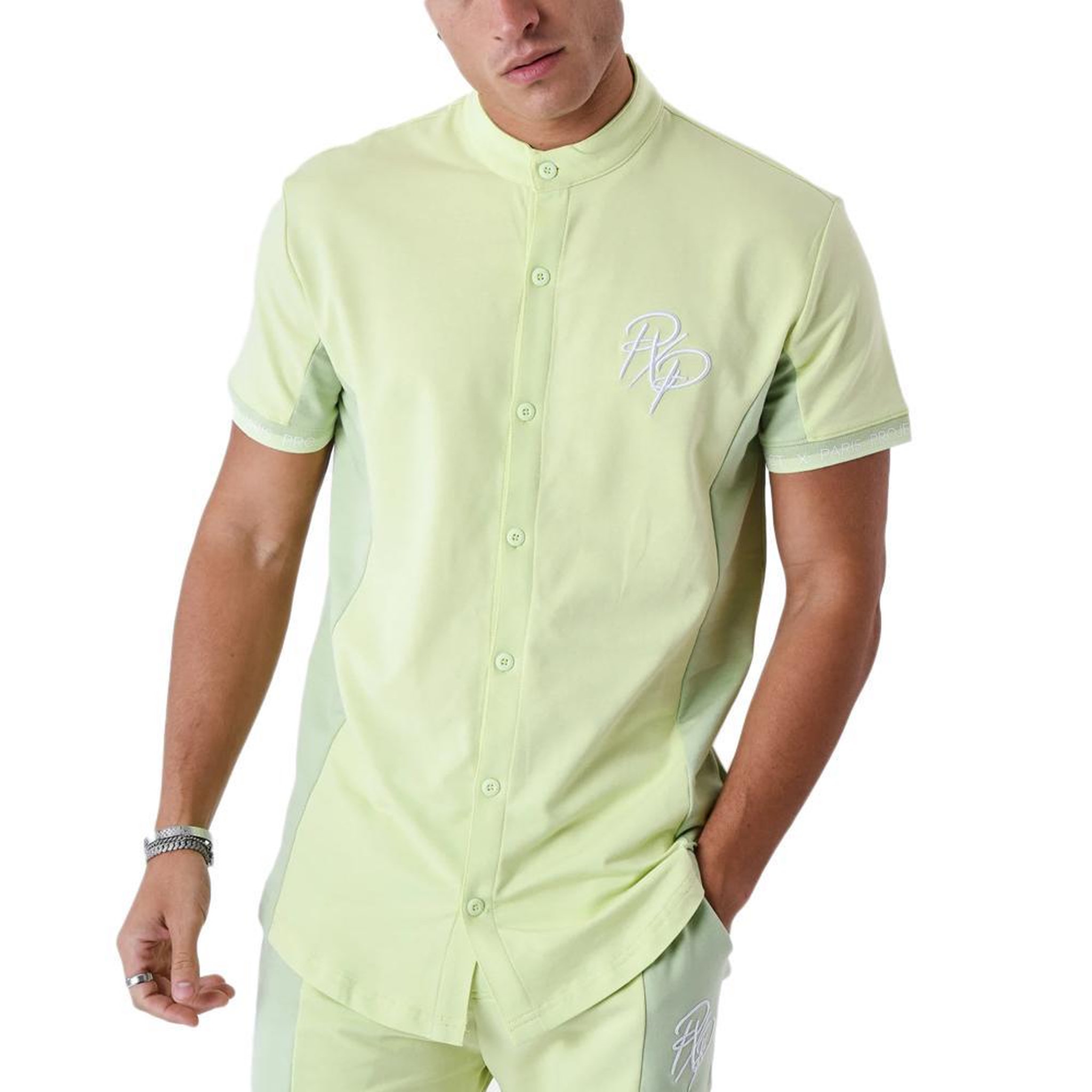 Project X Chemise e Homme Project X Paris 2310053. Coloris disponibles : Vert