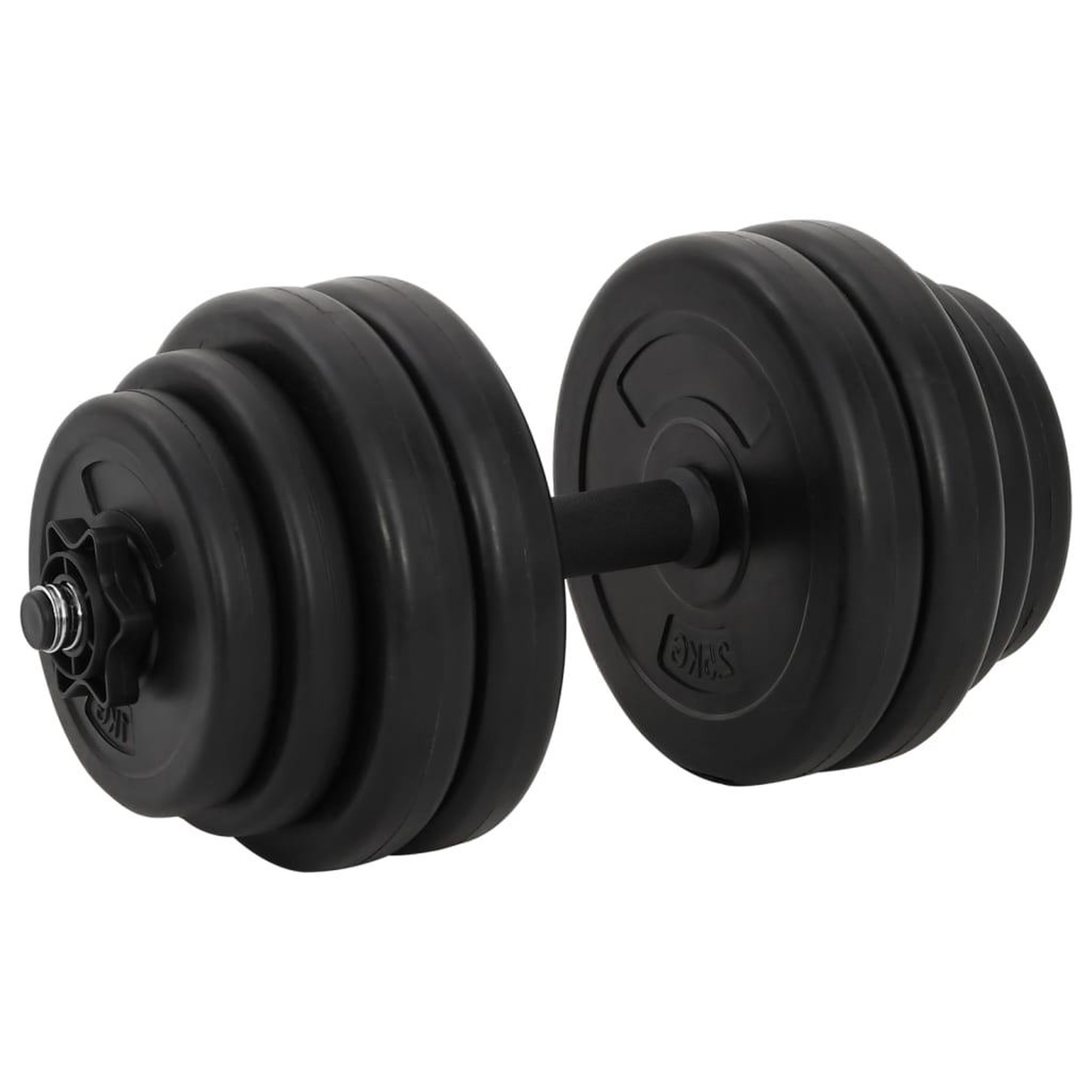 Voir la diapositive 2 : VIDAXL Halteres 2 x 15 kg