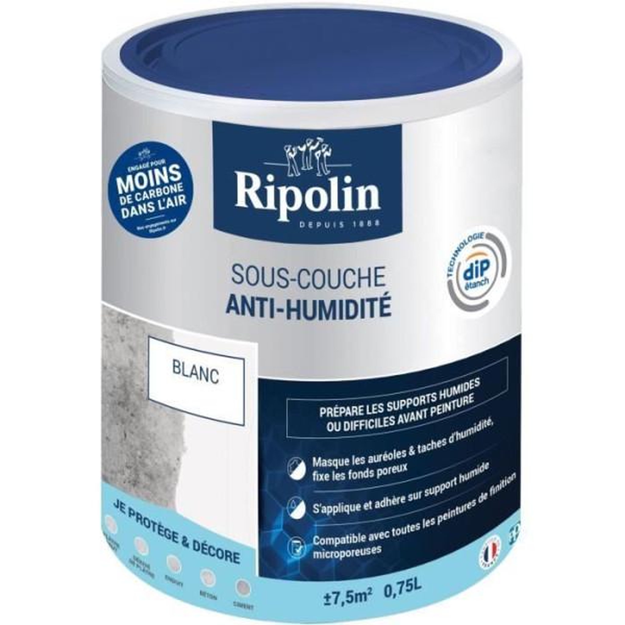 RIPOLIN Ripolin sous-couche anti-humidite 0,75l