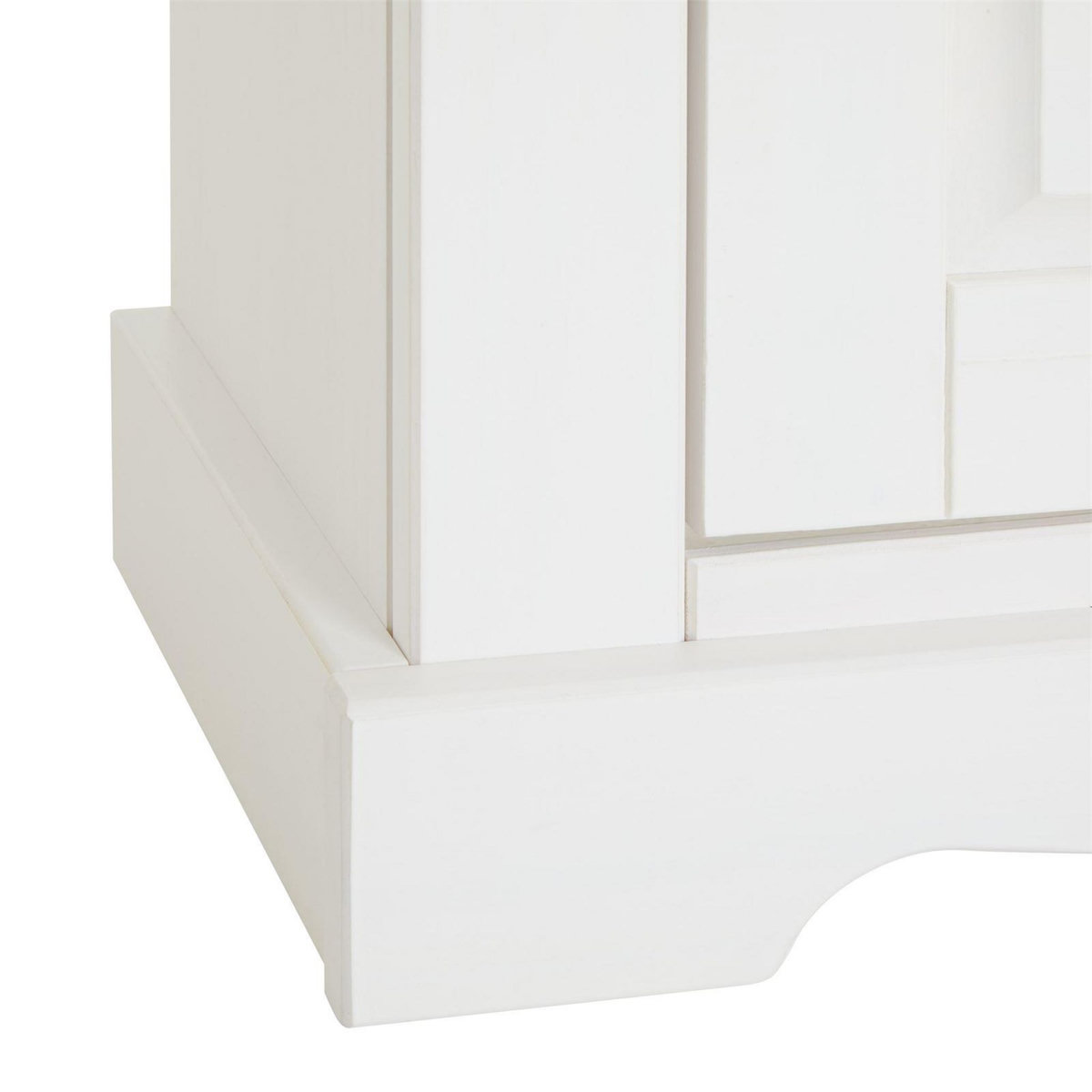 IDIMEX Meuble à chaussures TEQUILA avec 2 abattants, style mexicain en pin