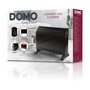 Voir la diapositive 2 : Domo Convecteur de chauffage turbo - 2000 W - DOMO - DO7350CH - 52,5 x 38,8 x 19,5 cm - Noir