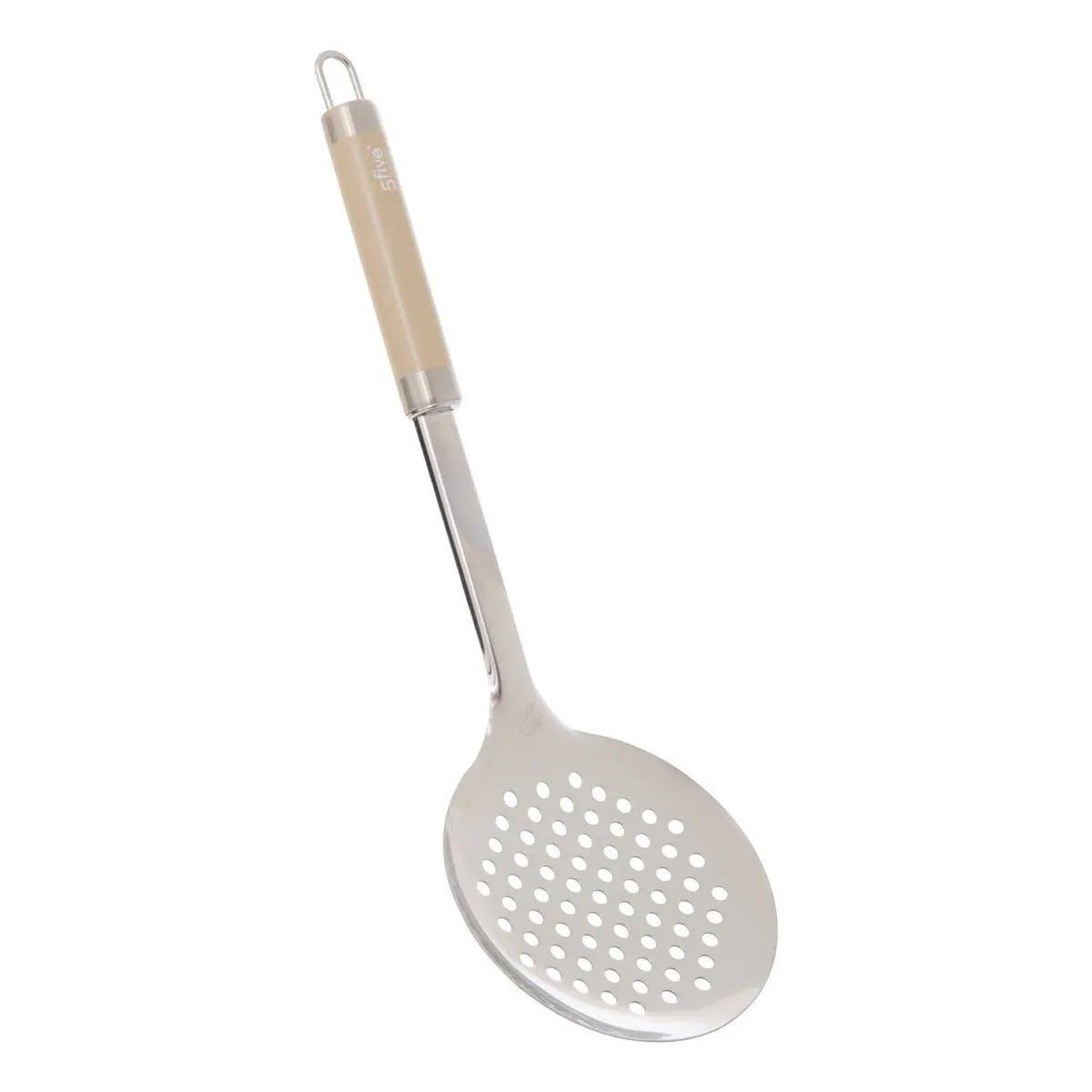 FIVE Écumoire en inox  solstice  32cm beige