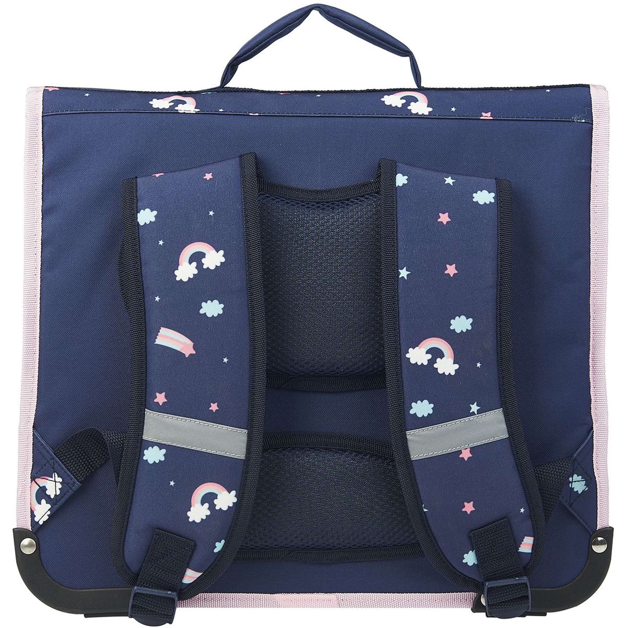 Voir la diapositive 6 : Milky Kiss Cartable 38 cm CP/CE1/CE2 bleu imprimé LICORNE