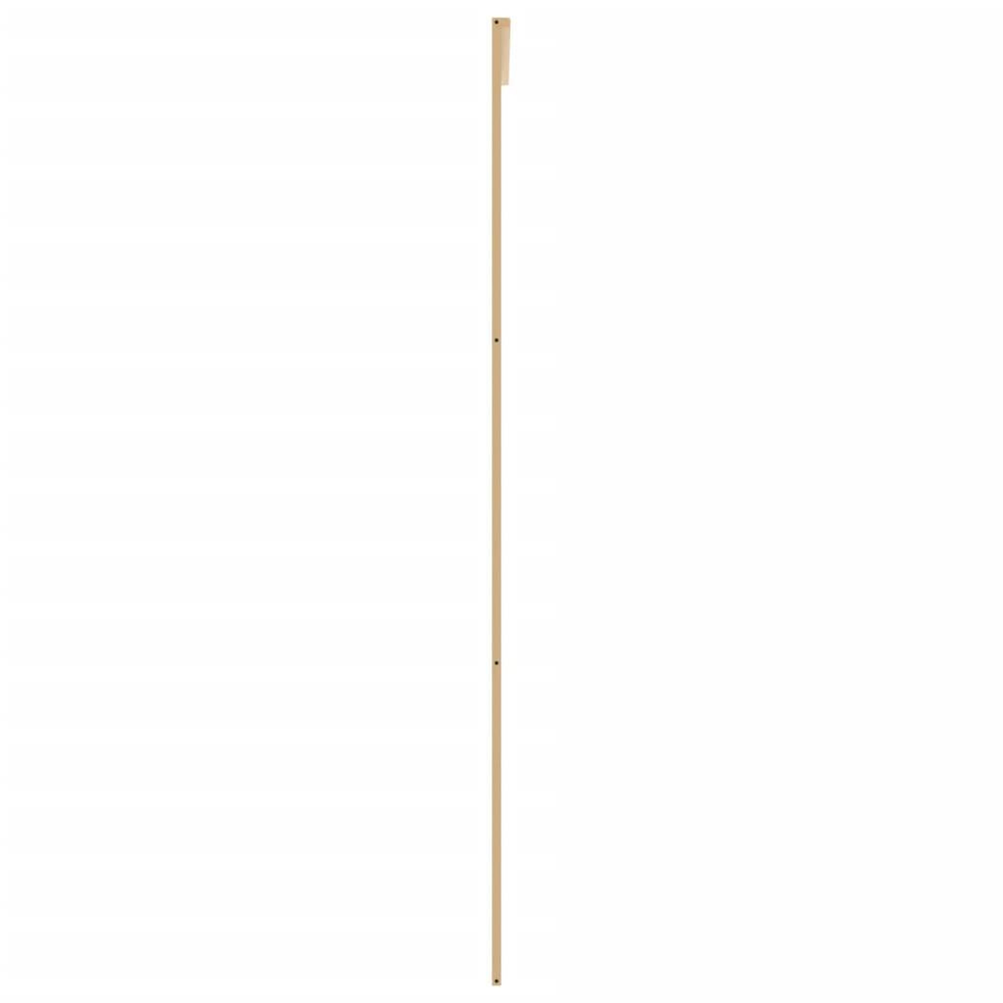 Voir la diapositive 5 : VIDAXL Porte coulissante dore 90x205 cm verre ESG clair et aluminium