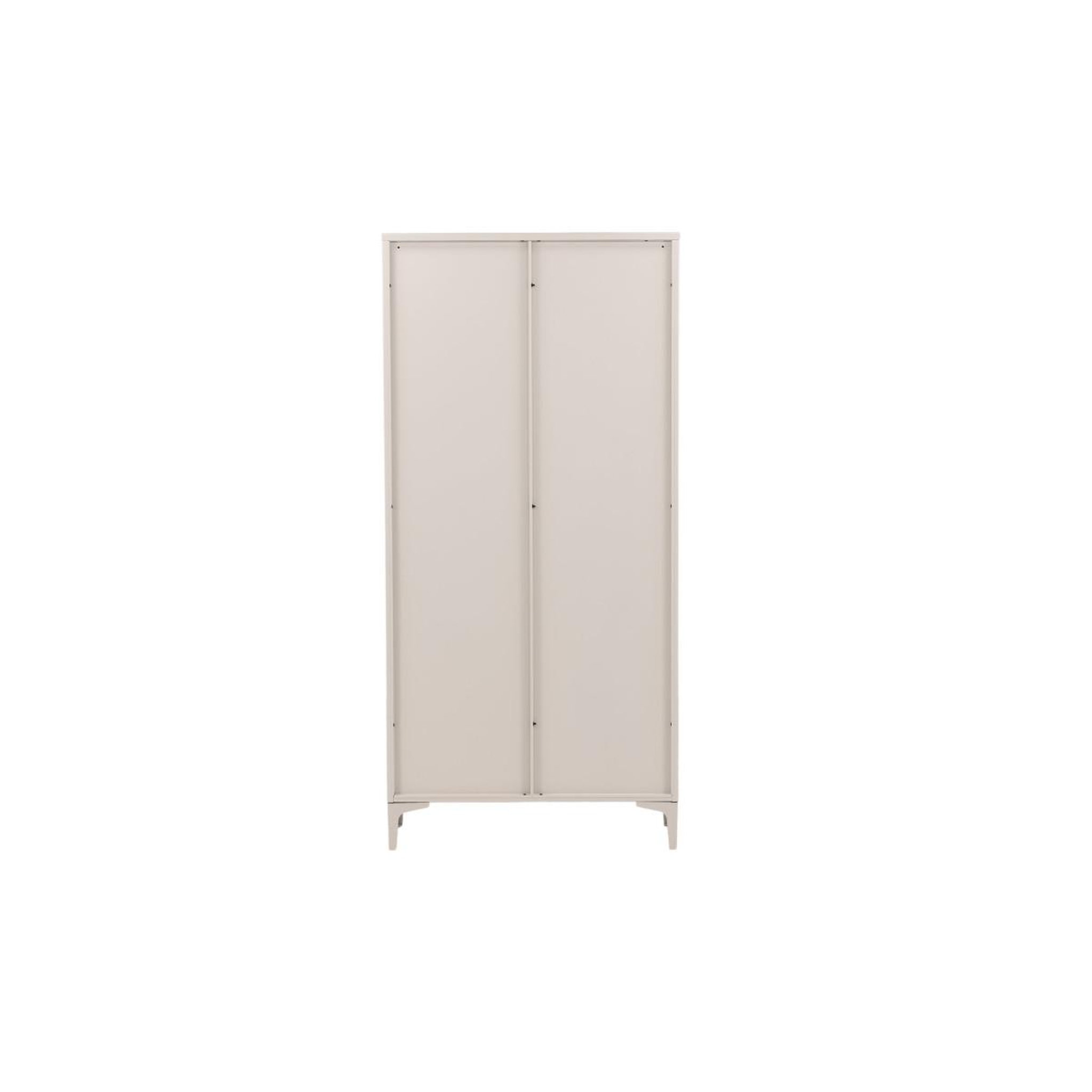 Voir la diapositive 5 : Paris Prix Vitrine 2 portes  piring  190cm beige