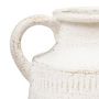 Voir la diapositive 2 : ATMOSPHERA Vase Pichet en Métal  Eran  41cm Blanc
