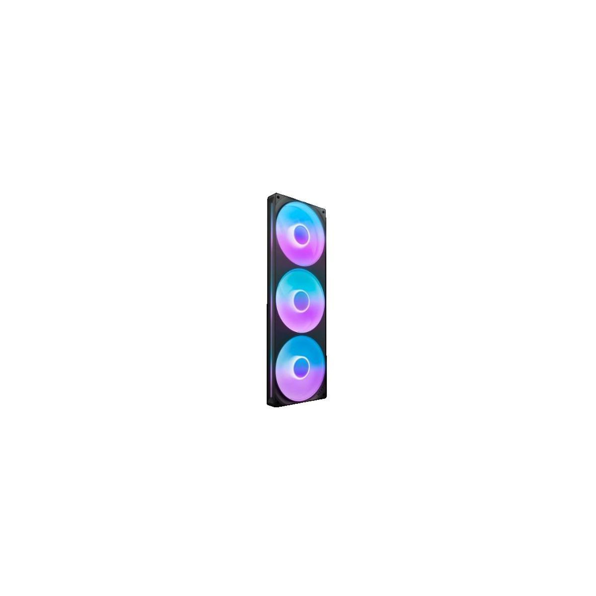 Voir la diapositive 2 : NZXT Ventilateur PC NZXT F420 RGB Core RGB silencieux 140 mm