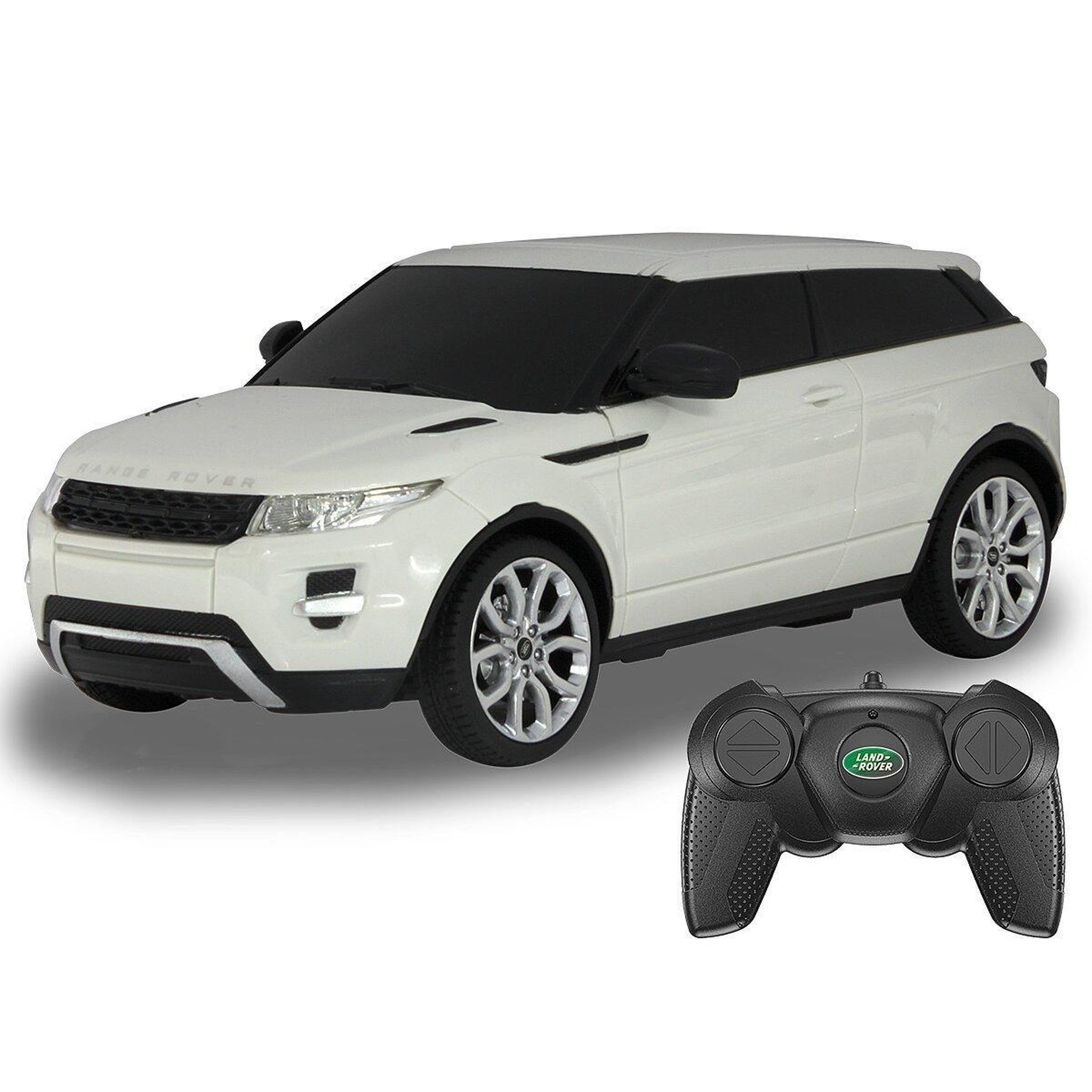 Voir la diapositive 4 : Jamara Voiture télécommandée range rover evoque 1:24 blanc 2,4ghz