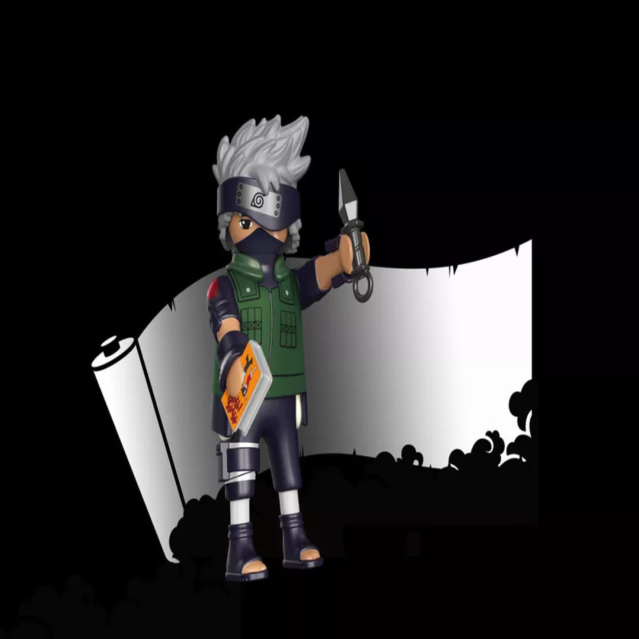 Voir la diapositive 2 : PLAYMOBIL 71099 - Naruto Shippuden - Kakashi
