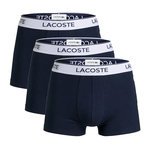 Lacoste X3 Boxers Marine Homme Lacoste 5H8621. Coloris disponibles : Bleu