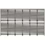 Voir la diapositive 5 : VIDAXL Cloison de separation 6 panneaux gris resine tressee