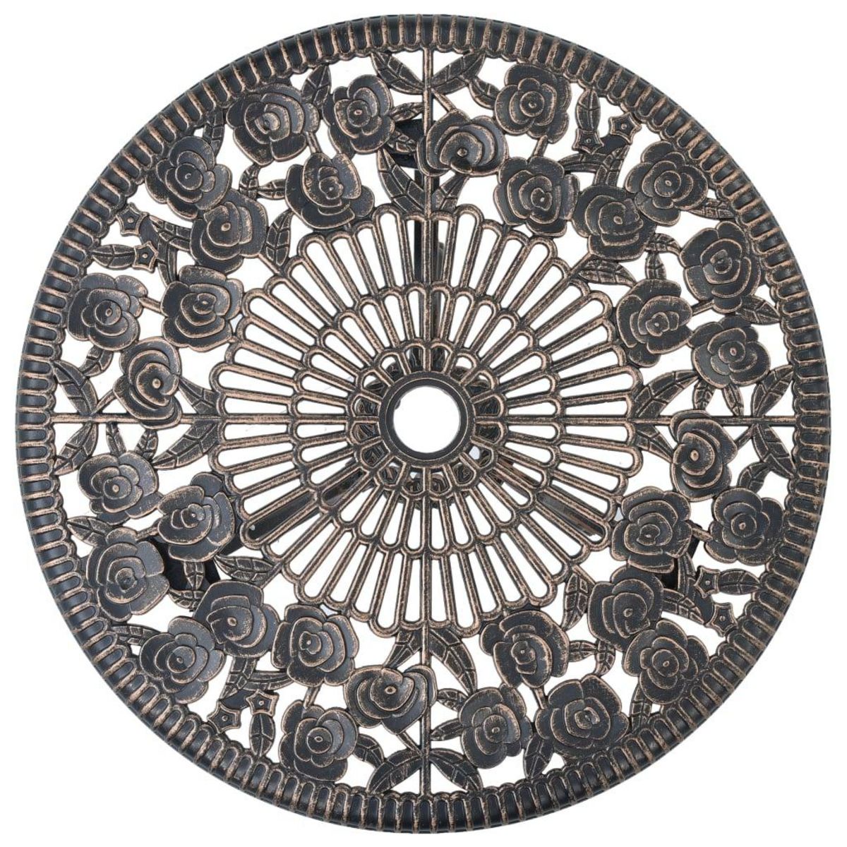 VIDAXL Salon de bistro 3 pcs Aluminium coule