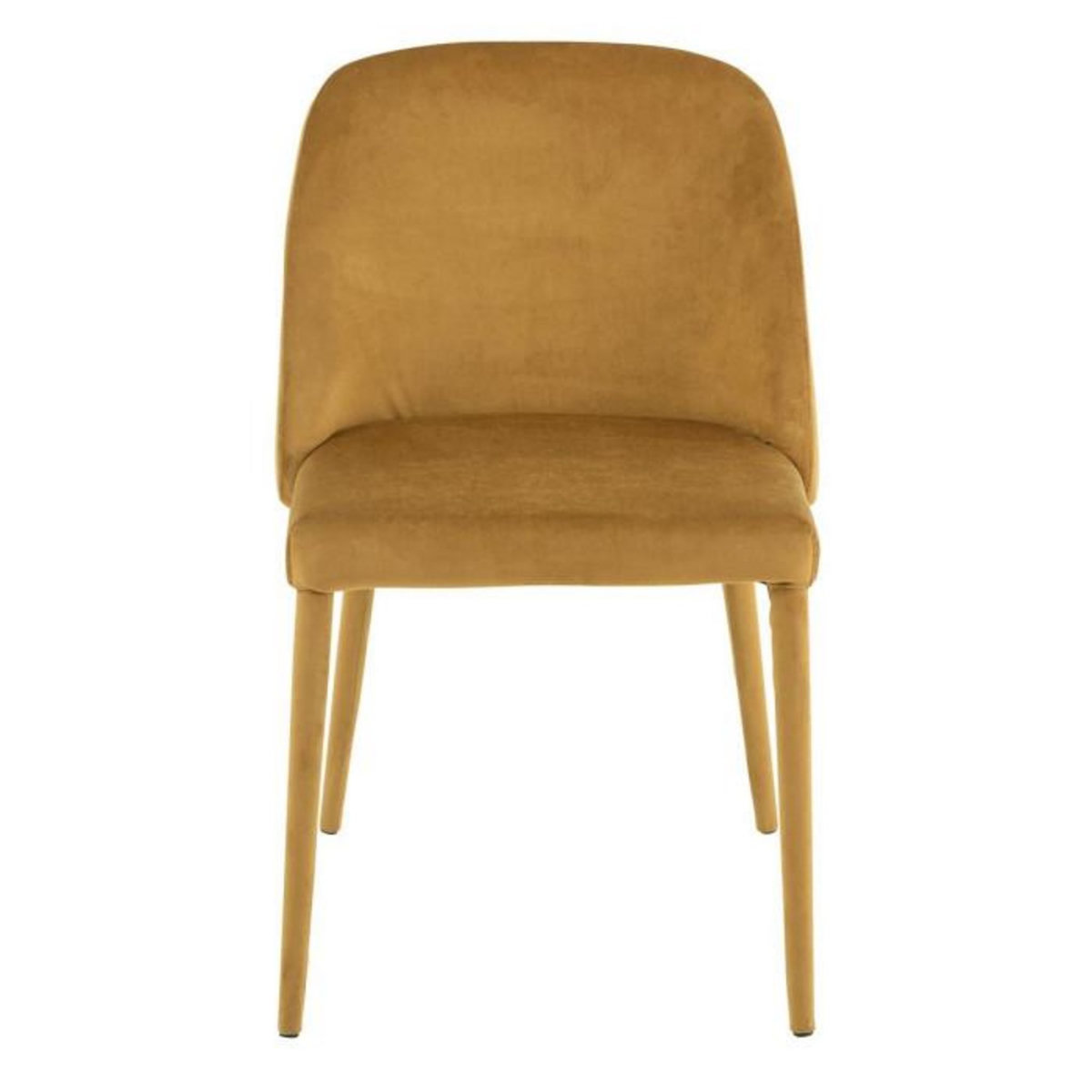 Paris Prix Chaise Design  Charlotte  81cm Jaune Ocre